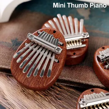 1pc 17 Keys Kalimba Thumb Piano Wood Mbira Body Musical