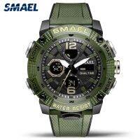 「Dark blue watch」 SMAELWatches MenTime DisplayWatch MilitaryAuto Date Wristwatch 50Mrelogio Часы Reloj