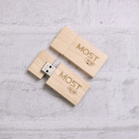 UW-06 แฟลชไดร์ฟ ไม้ Flash drive Brand Most