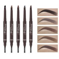 Double Ended Eyebrow Pencil Automatically Rotates Eyebrow Pencil Waterproof Long Lasting Not Take Off Makeup Eye Makeup Tools