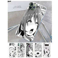 T-2 Ahegao Anime โปร่งใส อ่อนนุ่ม ซิลิโคน TPU เคสโทรศัพท์ หรับ iPhone 13 14 G9 Moto 12 G8 Play Mini SE Power Max Plus Pro