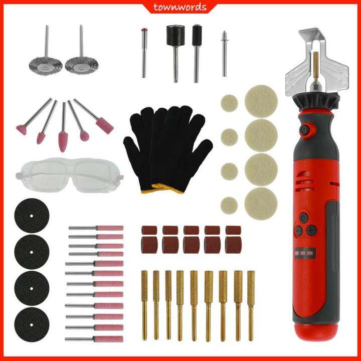 Chainsaw Sharpening Kit 1500mAh Cordless Electric Chainsaw Sharpener
