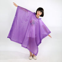 EVA Raincoat สไตล์เสื้อปอนโช Poncho ชายเด็กหญิงนักเรียนเด็ก Raincoat