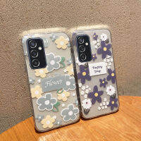 เคสโทรศัพท์ใหม่สำหรับ Samsung Galaxy M14ฝาครอบด้านหลังเคสซิลิโคนลายดอกไม้กรอบโทรศัพท์แฟชั่นสำหรับ Samsung M14ฝาครอบโทรศัพท์