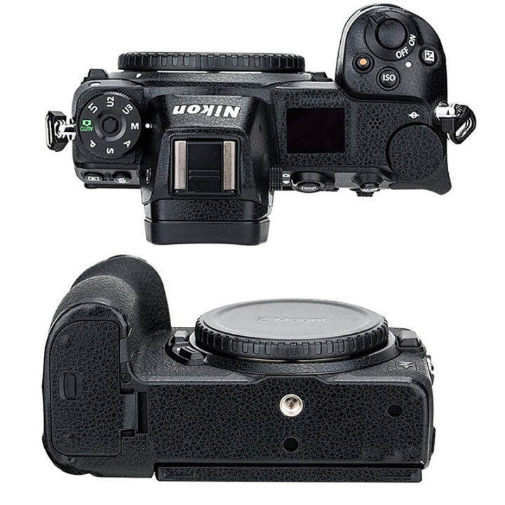 ป้องกันรอยขีดข่วนหนังเนื้อฟิล์มป้องกันสติ๊กเกอร์ป้องกันสำหรับ-nikon-z7-z6-z50-d750-d850กล้องร่างกายตกแต่ง