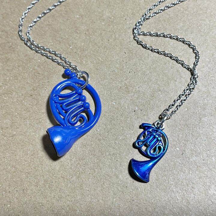 Blue French Horn Necklace | inspired by How I Met Your Mother | HIMYM ...