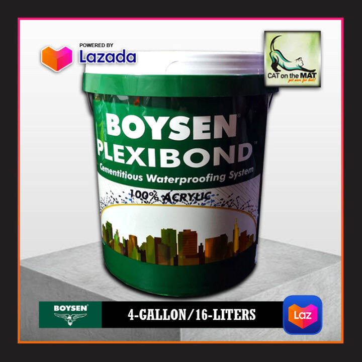 BOYSEN PLEXIBOND B7760 Cementitious Waterproofing System 16LITERS/4