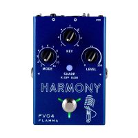 FLAMMA FV04 Harmony Vocal Effects Processor Pedal Guitar Effects Pedal 12 Pitches with 11 Different Harmony Mode 48V Phantom Power Guitar Effects Pedal UK Plug