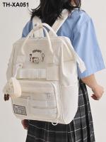 ✘♦♝ School of advanced sense niche joker pupil backpack female ins large-capacity bag junior middle school high