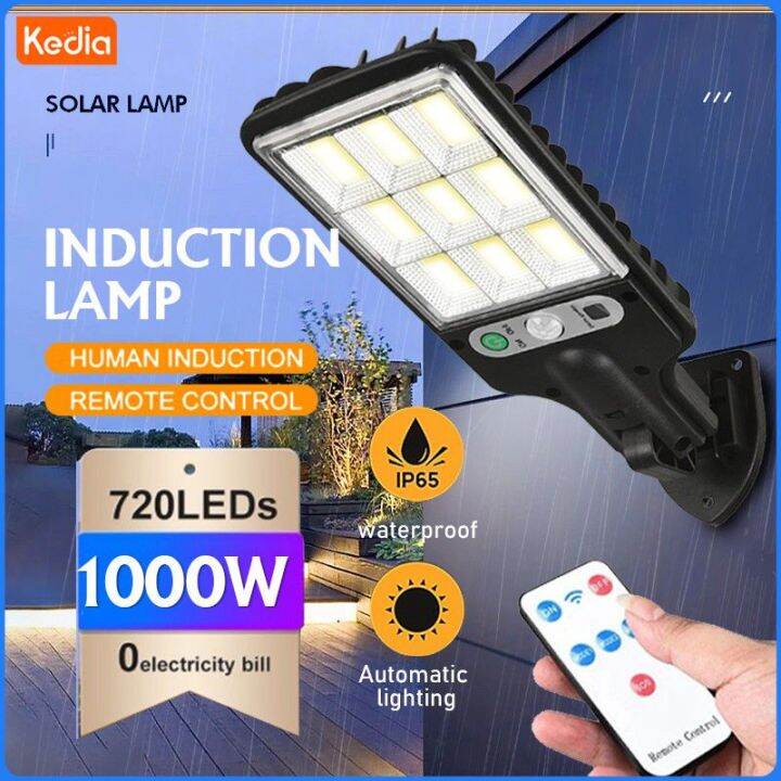 【Philippines Stock】1000W Solar Street Light Super Bright Outdoor Lights