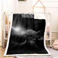 White lattice cloud visualization 3D warm Plush Fleece Blanket picnic sofa