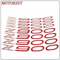 8 X CUSTOM INNER RIM DECALS WHEEL Reflective STICKERS STRIPES FIT KAWASAKI Z900 Z 900 2017