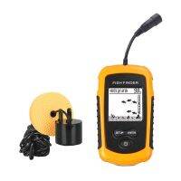 Shoal Sonar Fish Detector Wire Fish Detector Radar Detection Fishing Transducer Portable Fish Finder