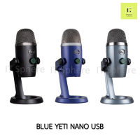 [ศูนย์ไทย] BLUE YETI NANO USB MICROPHONE SHADOW GREY , BLACKOUT , BLUE ไมค์ BLUEYETI ตั้งโต๊ะ เสียงดี Cardioid Omni