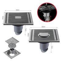 1pc Shower Floor Drain Stainless Steel Square Floor Drain Strainer Dectable Anti-odor Drainer With Filter Core Bathroom Hardware  by Hs2023