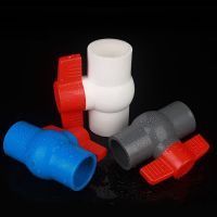 ；【‘； 2Pcs/Lot Inner Dia20~90Mm PVC Pipe Socket Ball Valve Aquarium Fish Tank Water Supply Tube Switch Valve Garden Irrigation Valves