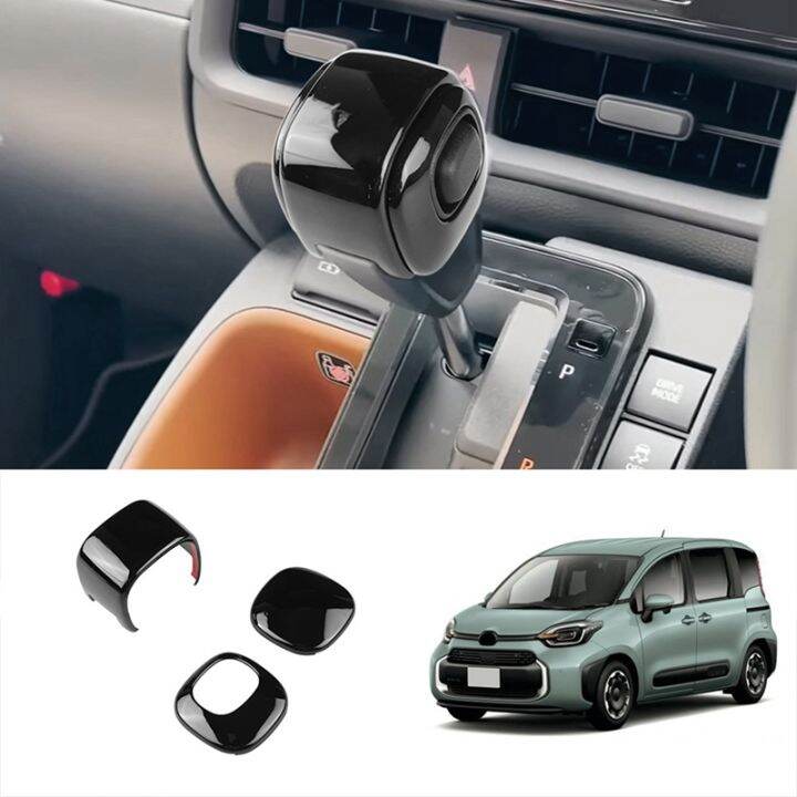 car-gear-head-shift-knob-cover-handball-trim-sticker-interior-accessories-for-toyota-sienta-2022-2023