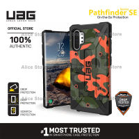 UAG Pathfinder SE Camo Series Phone Case for Samsung Galaxy Note 10 Plus with Protective Case Cover - Orange