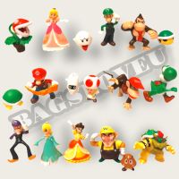 ส่งเร็ว พร้อมส่งจากกทม. โมเดล Super Mario มาริโอ ลุยจิ ยอร์ซี่ มี 2 ชุดให้เลือก ให้เลือก ผลิตจากพลาสติกคุณภาพดี เนื้อตัน งานสวย หมุนแขนได้