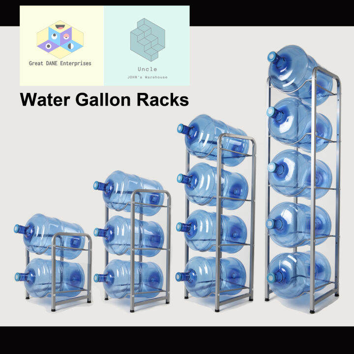 Space Saving Water Gallon Rack Stand / Water Gallon Rack Organizer ...