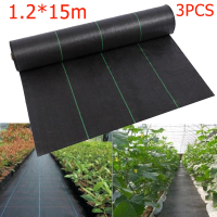 【Ready Stock&amp;COD】1/2/3X Garden Weeding Barrier Landscape Fabric Durable&amp;Heavy-Duty Weeding Block Gardening Mat, 4Ft x 50Ft