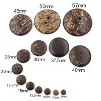 New Products Natural eco-friendly two-hole childrens clothing 9mm-50mm coconut shell button NK111 Haberdashery