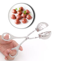 2021Meatball Maker Spoon 304 Stainless Steel Press Baller Tools Non-Stick Meat Stuffed Meatball Shaper Kitchen Cooking Gadgets