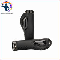 ZTTO หนังจักรยาน Handlebar Grips Silcone Dual Lock-On จักรยาน Grips AntiSlip Handle Bar End Grips สำหรับ MTB Mountain Bike