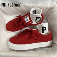 NH Fashion  รองเท้าผ้าใบผญ รองเท้าผ้าใบผู้หญิง รองดท้าผ้าใบ ผญ 2023 NEW  36Z230908