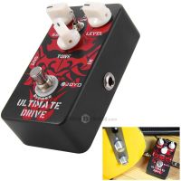 JF - 02 True Bypass Design สุดยอดไดรฟ์กีตาร์ไฟฟ้าเอฟเฟกต์เหยียบด้วยวัสดุอลูมิเนียมอัลลอยด์