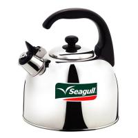 SEAGULL - กาน้ำนกหวีด รุ่น คลาสสิค ขนาด 3.5 ลิตร สีสเตนเลส / StainleWhistling Kettle Classic Size 3.5 L. [# KITCHEN - เครื่องครัว ] [# ชุดเครื่องครัว  ของใช้ในครัวเรือน การจัดโต๊ะอาหาร mall lazada ลาซาด้า central online ]