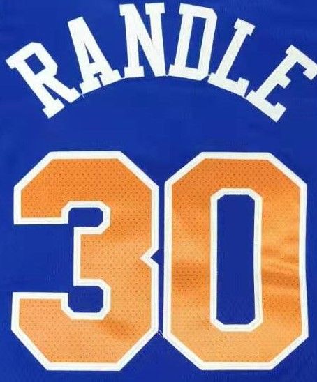 Mens American Basketbal Jersey New York Sport Fans Wear RJ Barrett Julius Randle T-shirt