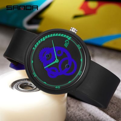 SANDA 2023 New Sport Military Mens Watches Casual Quartz Watch 50M Waterproof Wristwatch Man Shock Clock relogio masculino 3216