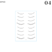 SPHO สติ๊กเกอร์ติดขนตาปลอมสำหรับ2023ใหม่สำหรับขนตาปลอมสำหรับผู้หญิงสติกเกอร์ติดตาสำหรับผู้หญิงอุปกรณ์แต่งหน้า