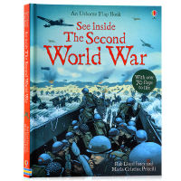 Usborne read the original picture book of World War II in English see inside the Second World War Usborne science popularization authority turns over the book, and the cognition of childrens enlightenment and early education includes 70 small organs