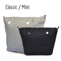 ใหม่ O bag อุปกรณ์กระเป๋าผ้าใบกระเป๋าด้านในขนาดใหญ่และขนาดเล็ก obag Classic Mini มีสต็อกซับใน .