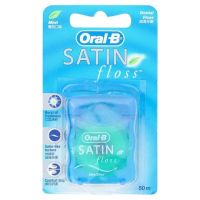 โปรโมชั่น+++ ไหมขัดฟัน ออรัล-บี Oral-b Satin Floss 50m. ราคาถูก ไหม ขัด ฟัน ไหมขัดฟันน้ำ ไหมขัดฟัน ด้าม