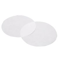 500Pcs 4.5-Inch Non-Stick Round Baking Paper Barbecue Paper Cake Liner Parchment Paper Microwave Oven Paper Sheets
