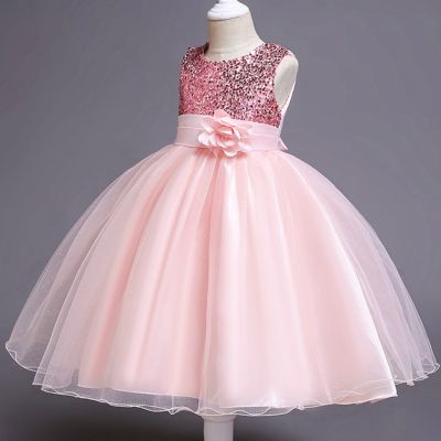 〖jeansame dress〗 BabySequinsParty TutuClothes ChildrenWedding BirthdayClothing InfantChristmas Costume