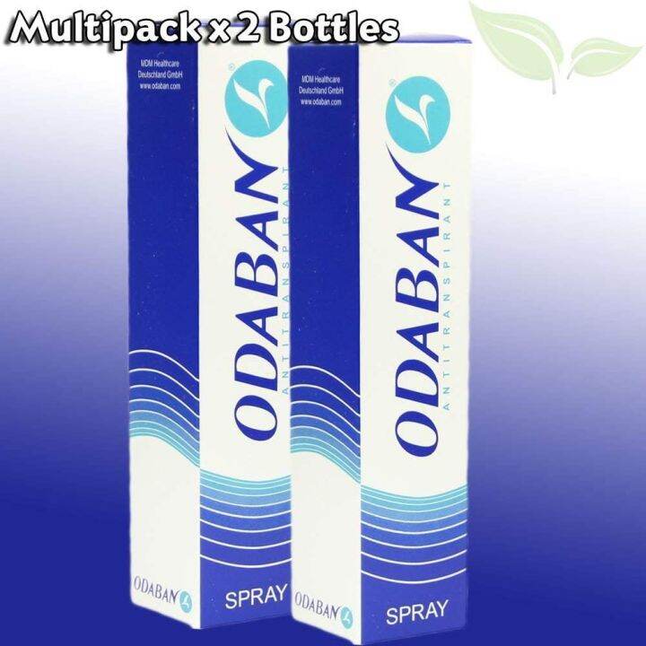 Odaban Antiperspirant Deodorant Spray 2 X 30 ml | Lazada PH