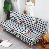 Universal Armless Sofa Bed Cover Folding Modern seat slipcovers stretch covers cheap Couch Protector Elastic Futon Spandex Cover