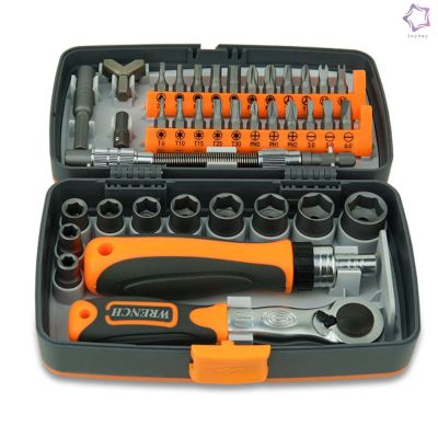 38 in 1 Household Labor Saving Ratchet Screwdriver Bit Set Multipurpose Tool Kit Hardware Tools Combination Wrenches Toolbox Hand Tool Sets