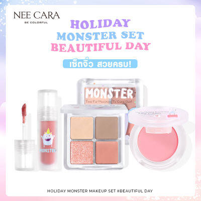 NEE CARA นีคาร่า เซ็ตเครื่องสำอาง makeup set#Beautiful Day