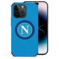 [2023] Ssc Napoli Serie A Italy เคสโทรศัพท์มือถือโลโก้ทีมแบบอิตาลีสำหรับ Iphone 14 13 11 12 Pro Max Mini Xr 7 8 Plus เคสผิวไฟเบอร์ Ss Napoli