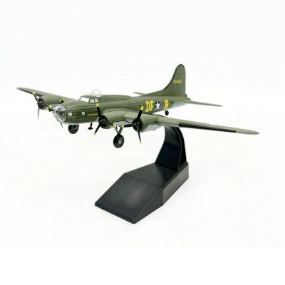 เครื่องบินทิ้งระเบิดโลหะผสมหล่อขึ้นรูปแบบคลาสสิก WWII รุ่น B-17 B17เครื่องบินเครื่องบินของเล่นเก็บสะสม