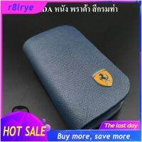 【Big Sale】เคสกุญแจหนัง เฟอร์รารี่ Ferrari หนัง พราด้า สีกรมท่า น้ำเงิน บรรจุ1อัน กระเป๋ากุญแจรีโมทหนัง กระเป๋าหนังใส่กุญแจรีโมทรถ เคสหนังใส่กุญ