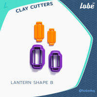 Lantern Shape B Clay Cutter/ Polymer Clay Cutter/ Clay Tools/ แม่พิมพ์กดดินโพลิเมอร์สำหรับทำต่างหูรูปทรงโคมไฟตรุษจีน