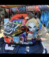 หมวกกันน็อค Random รุ่น CZ-R BT ลาย9 HARLEY QUINN ดำเงา(ตระกูล index)