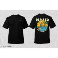 2023 New การออกแบบกะโหลกศีรษะ MASID MSD CLOTHING By Geo Ong Tops T Shirt MDULCE M HAPPY FISHING