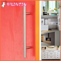 91LINTIN 1pc แฟชั่น ที่จับตู้ ฮาร์ดแวร์ ส่วนประกอบเฟอร์นิเจอร์ บ้าน ทีบาร์แฮนด์ ลูกบิดสแตนเลส ลูกบิดประตู ตู้เสื้อผ้าดึง